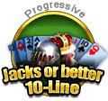 Jacksorbetter progressive jackpot