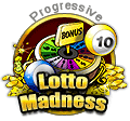 Lottomadness progressive jackpot